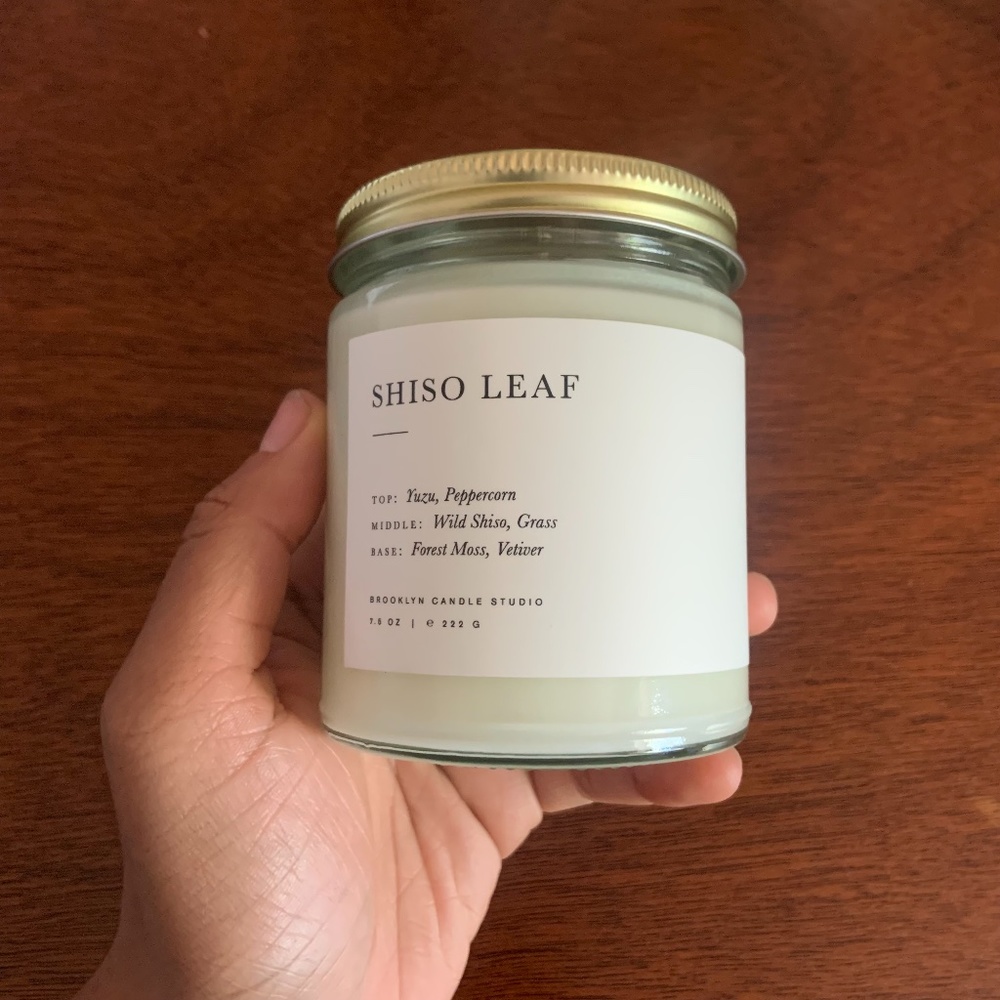 NWOB Brooklyn Candle Studio Shiso Leaf Candle (Limited Edition)
